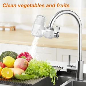 Purifiers Kitchen Tap Water Purifier Faucet Washable Ceramic Percolator with Filter Element Replacement Remove Bacteria Dust Safety Water