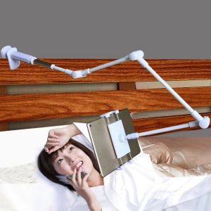 Stands Folding Long Arm Tablet Phone Stand Holder for Ipad Samsung Kindle 414 Inch 360 Rotation Strong Lazy Bed Tablet Mount Bracket