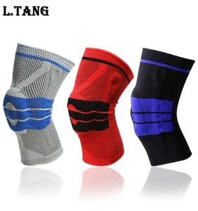 1 PCS Basketball Knee Pad Sport Safety Football Volyball Silicone Knee Brace Tape Knee Support Calf Protection L3898015708