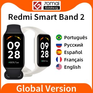 Borstar Ny Global Version Xiaomi Redmi Band 2 Smart Armband Miband 1,47 tum Big Display Blood Oxygen Heart Monitor Fiess Band2