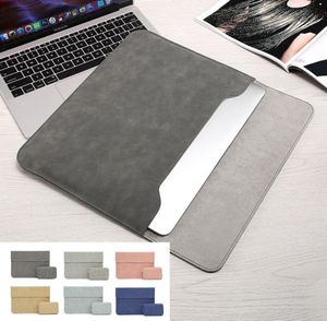 Втулка для ноутбука для MacBook Air 13 Case M1 Pro 15 11 14 16 Обложка ноутбука Matebook D14 D15 Shell Bag Bag PU кожа 2203041987236