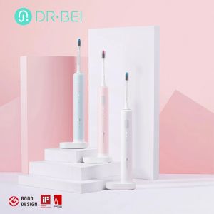 escova de dentes Dr.Bei C1 Sonic Electric Toothbrush Brush Recarregável à prova d'água sem fio portátil Ultrassônico Breamvento de dentes Pincel