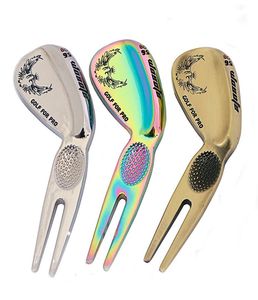 Golf Divot Tool Golf Pitchfork Golf Accessories Pitch Groove Cleaner Wholes Divot Tools2524206