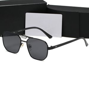 Óculos de sol Mens óculos de sol Sun Slim Frame Designer Óculos de sol para homens Travel Photography Trend Men Gifes Gifts Shado de praia Proteção UV Caixa de presente de óculos polarizados