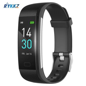 Wristbands 2020 S5 Smart Bracelet Waterproof Smart Band Blood Oxygen Heart Rate Monitor Fitness Tracker Body Temperature Health Wristband