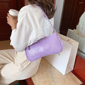 Bag Elegant Handbag Women Solid Color Totes Ladies Fashion Shoulder Handbags PU Leather Travel Shopping