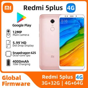 Usato Xiaomi Redmi 5plus Android 4G sbloccato da 5,99 pollici 4 GB RAM 64 GB ROM Tutti i colori di buone condizioni Telefono cellulare originale