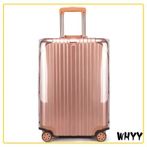 Accessori trasparente copertura per bagagli in PVC Coperchio protettivo per valigia imper.