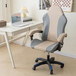 Camas de cadeira Campa de couro para o escritório do escritório com HandRail Personalize o assento da poltrona PU