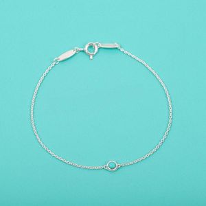 S925 Silver Luxury Quality Bead Charm Bracelet com três cores Design para mulheres Presente de jóias de casamento Ter carimbo de caixa Bag Ps306E