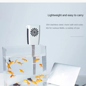 Aquarien Fischtank Schnellkühlstange Smart Wasserkühler Aquariumkühlung Hine Tragbare intelligente Wasserkühler -Aquariumzubehör