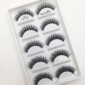 1050 Boxes 3D Mink Eyelashes Natural Thick False Eye Lashes Soft Fake Eyelash Wispy Makeup Cilios H13 Cat 240420