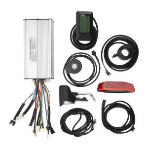 Lights Electric Bike Conversion Kit Electric Bike Controller Kit Ljus Vattentät snabbvärmefördelning för 48V 1000W Motor