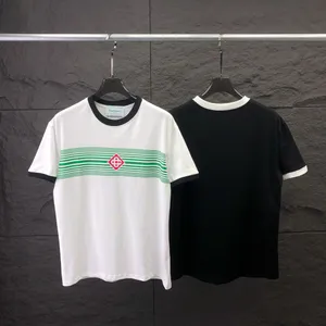 Mäns plus tees polos 2024SS 100 bomullsmän golfpolo skjorta polo tomt broderade högkvalitativa kamisor polyester män kvantitet turtleneck 4333