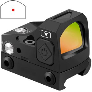 Scopes Mini RMR Red Dot Reflex Ambito da vista 2MOA Fucile per fucile per pistola per supporto per guida da 20 mm per Glock G17 G19 Taurus G3 G3C