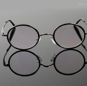Erkekler retro yuvarlak metal tam çerçeve siyah okuma gözlükleri gözlükler ayna gözlükleri sağlık göz bakımı 100 200 150 250 051 sunglasse8854314