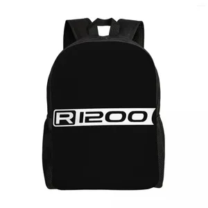 Backpack Motorcycle Adventure R1200 gs per donne uomini di scuola universitario Studenti book borse da 15 pollici per motociclisti per laptop