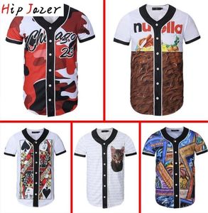 Summer Hawaiian Tropical Beach Playing Card 3D Print Men Graffitiart Jerseys Hiphop Baseball Shirt Tops Y2008249482847