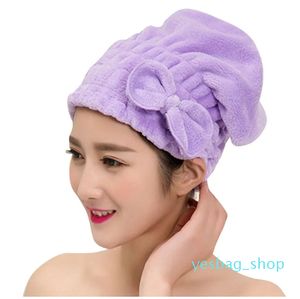 Wholesale- 21x25cm Dressing Gown for Women Hair Dryer Shower Head Hat for Girls Bath Bathroom Braid-hat Hats Men Shower Cap Female Bone