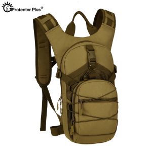 Packs Protector плюс 15 л спортивных военных тактических рюкзаков для отдыха в походах по пешеходным туристическим рюкзак Сумки для охоты на поездки на велосипеде 2,5 л. Сумка для воды