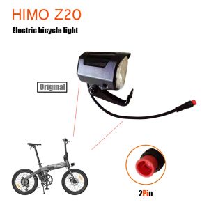 Luzes de bicicleta elétrica original HIMO Z20 Z16 Z14 C20 SUBLICIÇÃO DE peças de bicicleta elétrica C20