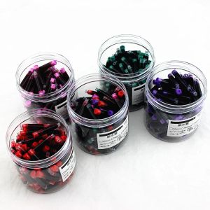 Pens 100 PCS Çeşme Kalem Renk Mürekkep Kartuşu Değer Kutusu Jinhao 2.6mm Uluslararası Standart Doldurma Kırtasiye Ofis Okulu