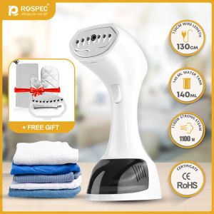 Accessories Rospec 1100w Household Electric Garment Cleaner Handheld Garment Steamer Steam Hanging Ironing Hine Ironing Clothes Generator