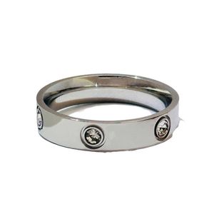 Designer Popular Titanium Steel Ring Womens Carter Fashionable Personality Trendy Niche Design Non fading Food Couple