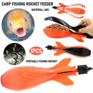 Combo Carp Fishing Raket Feeder tragbare kleine Spodbomben -Bomben -Schwimmer -Köderhalter Fischerei Raketenköder -Behälter Fischerei Tackle Accessoires