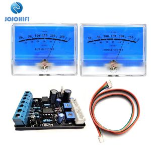 Amplifikatör Sürücü Kartı/1 PC VU Metre/2pcs Vu Metre/2pc Vu Metre + 1pc Sürücü Kurulu Klasik McIntosh Lake Blue DB Masa Sesi