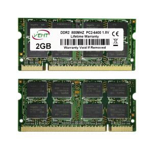 RAMS DDR2 2 GB PC26400S DDR2 667 MHz 800 MHz PC25300S 200pin 1,8V SODIMM Użyto hurtowej pamięci pamięci RAM pamięć pamięci RAM RAM DDR2 2GB