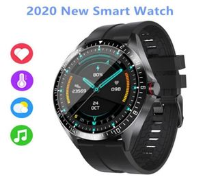 2020 NY SMART WACK HEARRAGE Fitness Tracker Watch Blood Pressure IP68 Vatten Proof GPS Sports Bluetooth Smartwatch PK DZ09 SAMS9994661