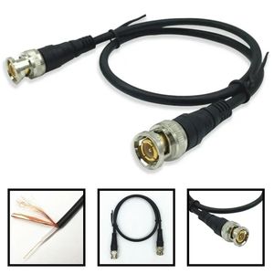 new ESCAM Pure Copper BNC Male To Male Straight Crimp Q9 Head HD Monitor Line Double-head Video Cable 1 M Jumperfor Pure Copper Monitor Line