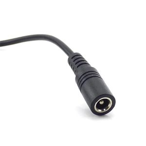 NEU 2024 FEMAL FEMALE TO MALE -Stecker CCTV DC -Stromkabelverlängerungskabel -Adapter -Netzkabel 5,5 mmx2,1 mm für Kamera -Stromverlängerungskabel für CCTV für