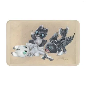 Carpets Httyd Nightlights Using Prismacolor Pencils 3D Household Goods Mat Rug Carpet Foot Pad 3