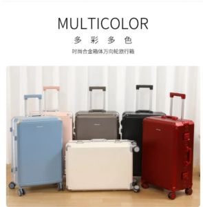Luggage A279 Luggage Trolley Case Women's New Universal Wheel Small Boarding Luggage Case Travel Case