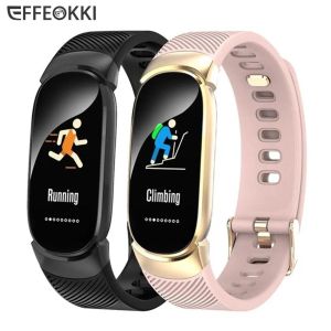 Armbänder 2022 Smart Armband Fitness Tracker Frauen Männer Herzfrequenz Blutdruck wasserdichtes Sport -Schrittzähler Smart Band für Frauen Mann