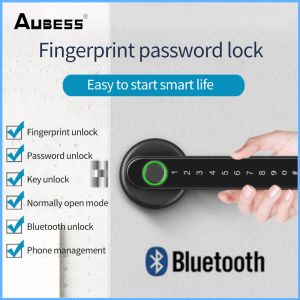 Controllo Bluetooths Remote Control Smart Fingerprint Biometrics Blocco per supporto per chiusura in metallo in legno interno TT Supporto per app iOS/Android