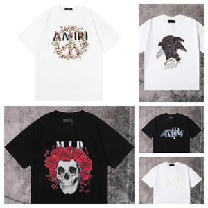 Erkek Kadın Tasarımcı T-Shirts Kısa Yaz Cehennem Moda Marka Mektubu Yüksek Kaliteli Haikyuu Tasarımcıları T-Shirt Hip Hop Street Giyim Oyun Tshirts Grafik Tee