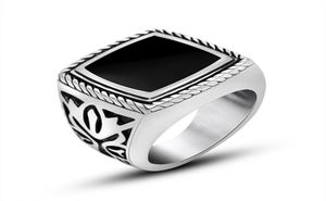 316L Stainless Steel Ring For Men Jewelry Punk Rock Vintage Style High Quality Finger Rings Casual Accessories 9057673390