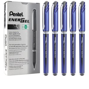 Penne 6 pezzi Pentel Energel Liquid Gel Inchiostro Penquick Dry Aghle Point0.5 mm