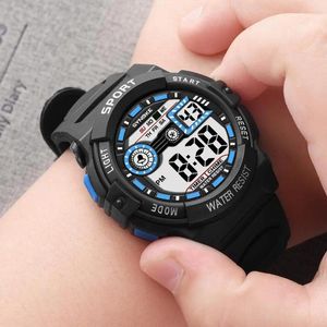 Wristwatches Men Sport Watch Digital Military Sports Watches For Mens Fashion 50M Waterproof LED Electronic Reloj