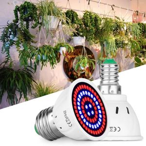 Grow Lights E27 LED Plant Light Bulb 48 Beads 60 80 Succulent Supplement Seedling Growth