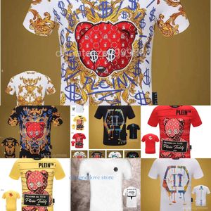 Футболка Mens Designer Tshirts Brand Одежда Skull Mur