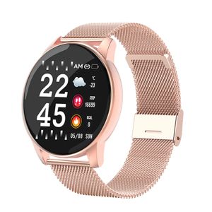 Watches Smart Watch 2022 Women Men Blood Pressure Heart Rate Fitness Tracker Watch Sport Round Smartwatch Smart Clock for Android IOS