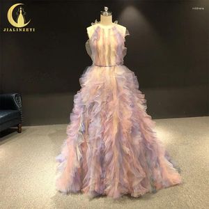 Party Dresses Rhine Real Picture Colorful Tulle Sexy Marchsea Dress Women Evening Long Formal