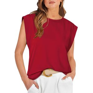 designer tops women designer shirt burgundy tops 2024 summer loose round neck new short-sleeved tops for women womans designer clothing tshirts designer women