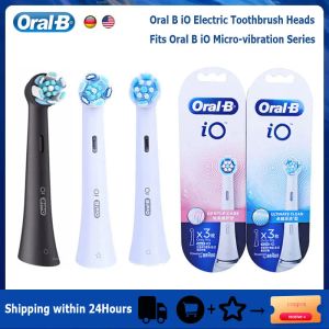 Huvuden oralb io elektriska tandborstehuvuden fyller på mjuk ren ultimata rena ersättande tandborstehuvuden för oral b io7 io8 io9