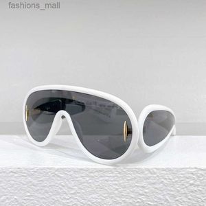 Okulary przeciwsłoneczne dla mężczyzn i kobiet Summer 40108 Projektanci Style anty-ultrafiolet retro okulary pełne ramy losowe