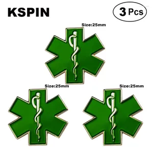 Broszki zielone pielęgniarstwo zabawne szpilki klapowe odznaki broszka